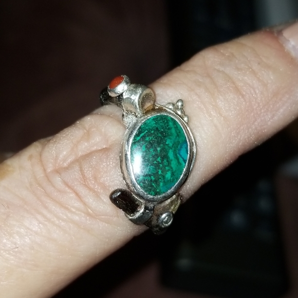 OOAK HANDMADE STERLING RING - Picture 2 of 10